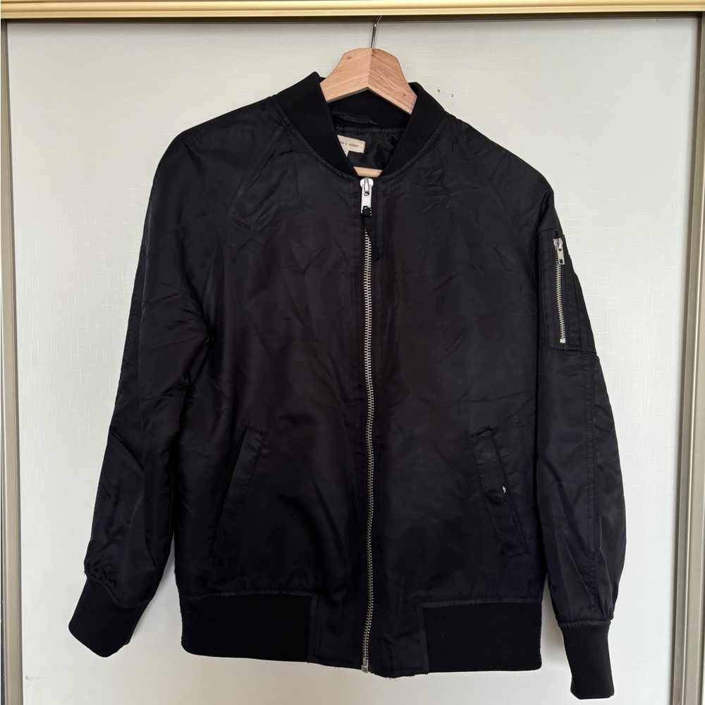 Urban outfitters vintage Black Bomber Jacket